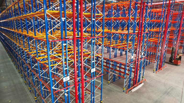 Ứng dụng kệ kho công nghiệp trong kho logistics