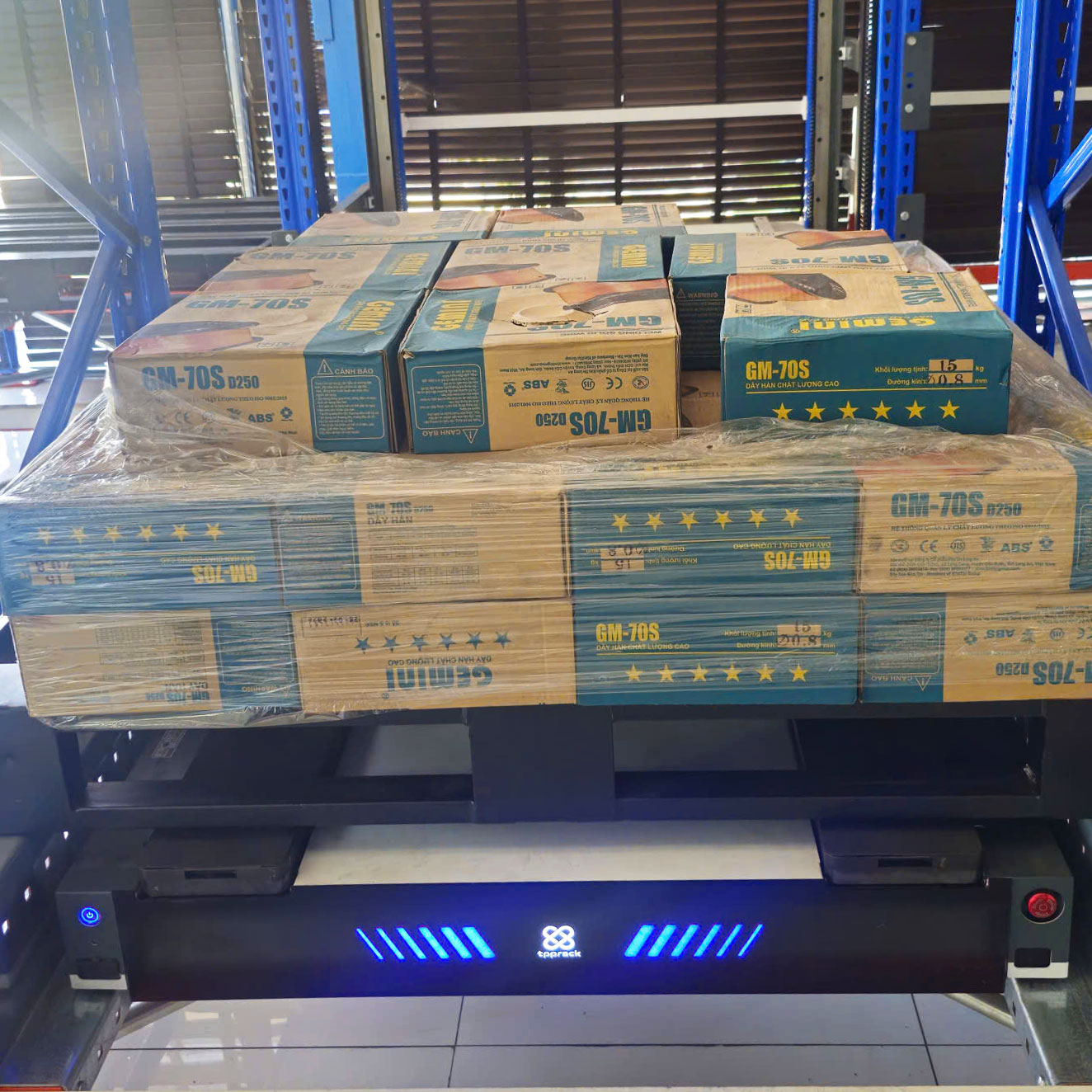 Kệ Shuttle 4 Hướng Và 6 Hướng – Giải Pháp Lưu Trữ Tự Động Mật Độ Cao