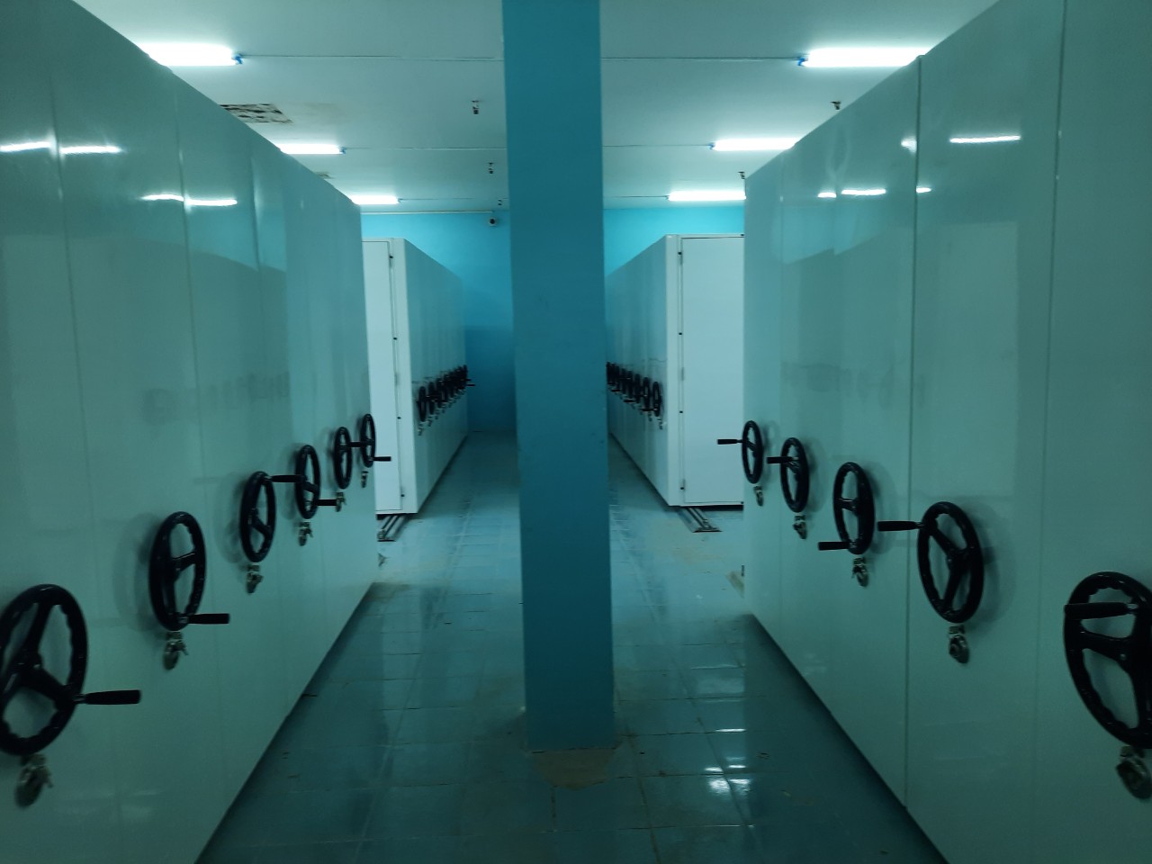 Ệ Di Động (Mobile Rack) – Giải pháp tối ưu diện tích và sức chứa kho