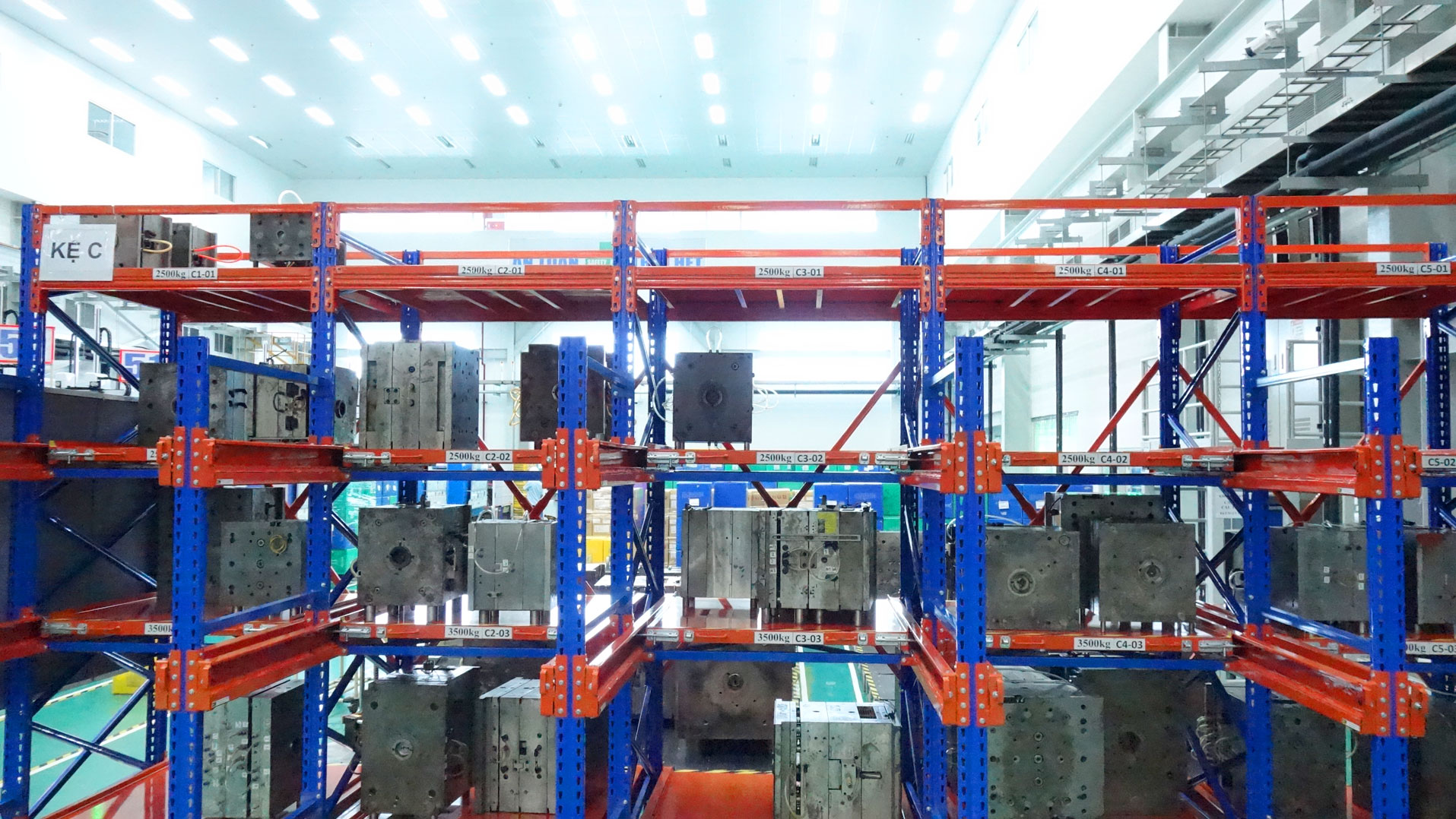 Kệ để khuôn công nghiệp TPPRACK tối ưu không gian nhà xưởng