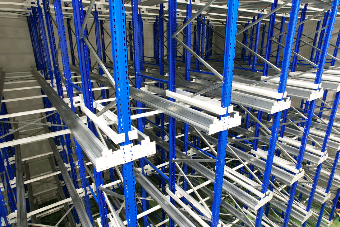 Hệ thống kệ pallet Shuttle Rack cho nhà máy và trung tâm phân phối