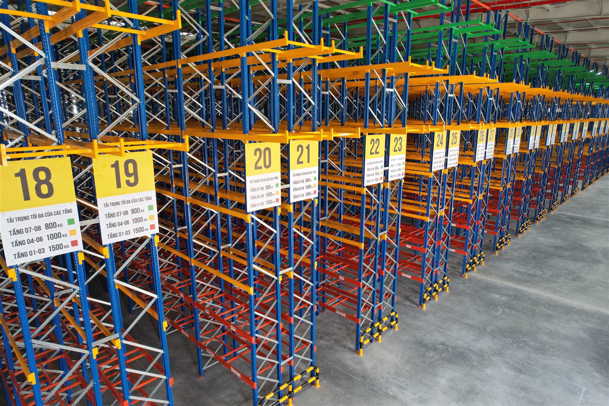 Kệ Selective – Giải pháp lưu trữ pallet linh hoạt cho mọi kho hàng