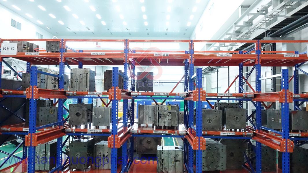Kệ Chứa Khuôn Mould Shelving – Lưu Trữ Khuôn Mẫu Gọn Gàng, Dễ Quản Lý