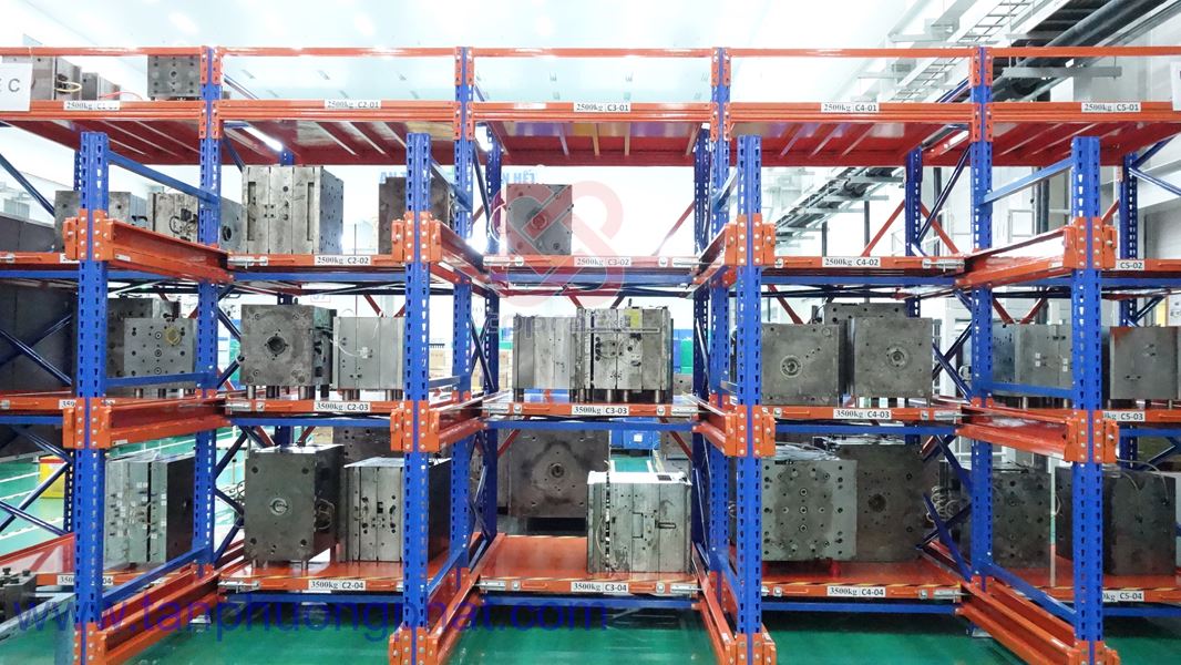 Kệ Chứa Khuôn Mould Shelving – Lưu Trữ Khuôn Mẫu Gọn Gàng, Dễ Quản Lý