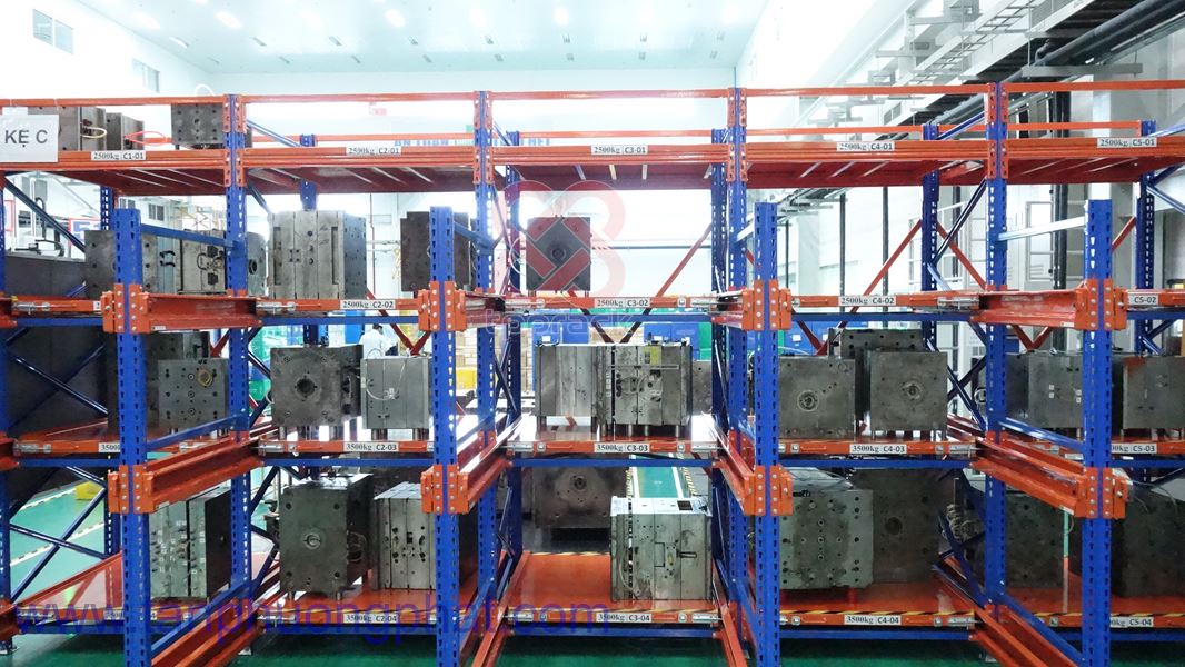 Kệ Chứa Khuôn Mould Shelving – Lưu Trữ Khuôn Mẫu Gọn Gàng, Dễ Quản Lý