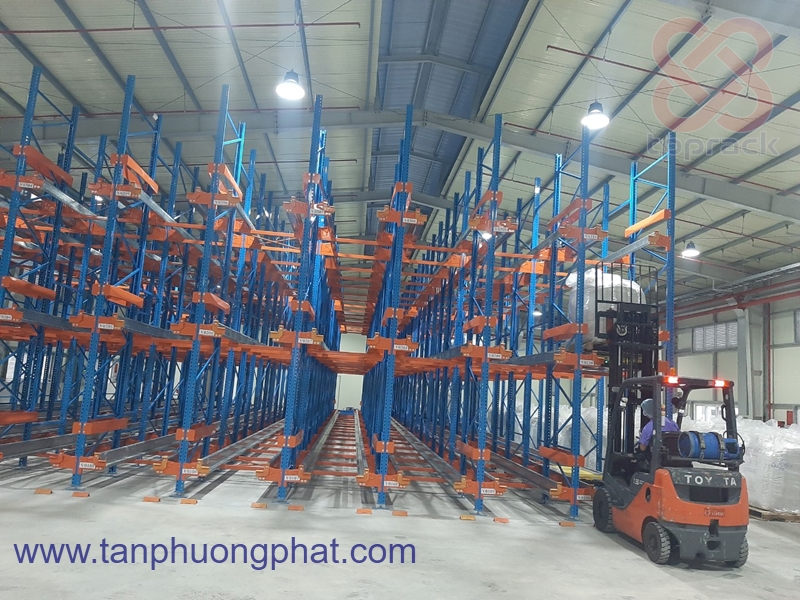 Kệ Flow Rack – Tăng Mật Độ Lưu Trữ, Luân Chuyển Hàng Hóa Theo FIFO