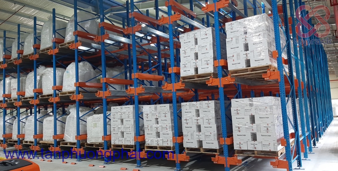 Kệ Flow Rack – Tăng Mật Độ Lưu Trữ, Luân Chuyển Hàng Hóa Theo FIFO